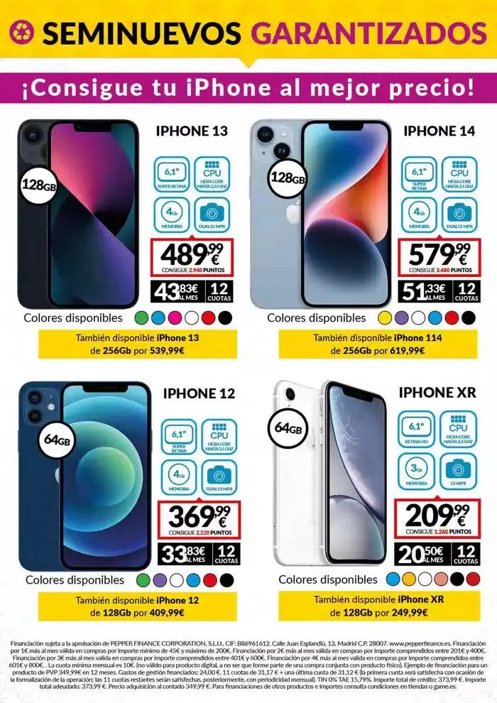 iPhone Seminuevos - 1