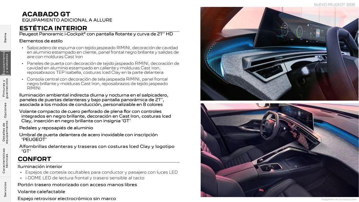 Catálogo de 3008 Plug-in Hybrid • Híbrido • Térmico 25 de junio al 25 de junio 2025 - Página 9