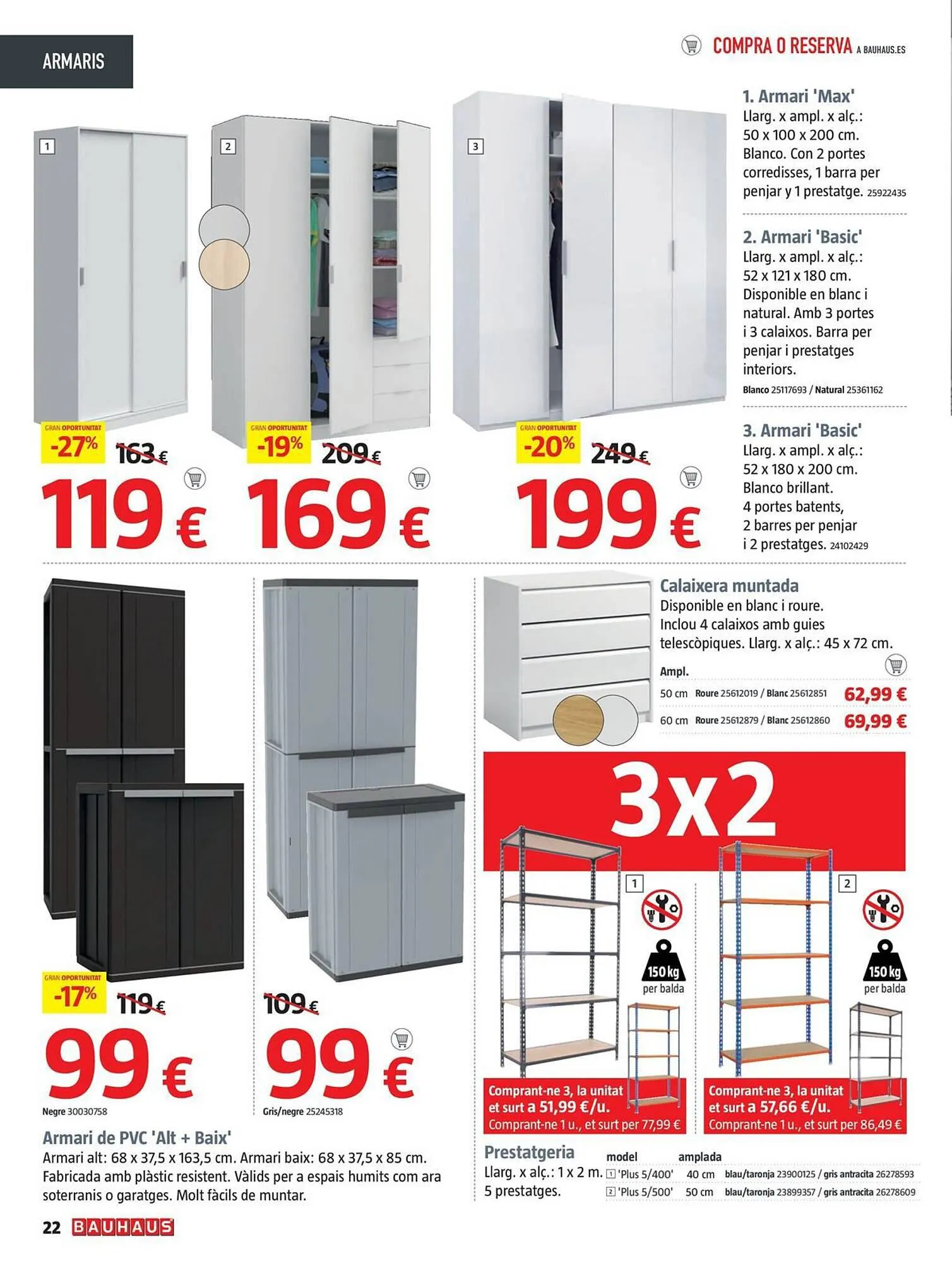 Catálogo de Folleto Bauhaus 30 de noviembre al 31 de diciembre 2023 - Página 22