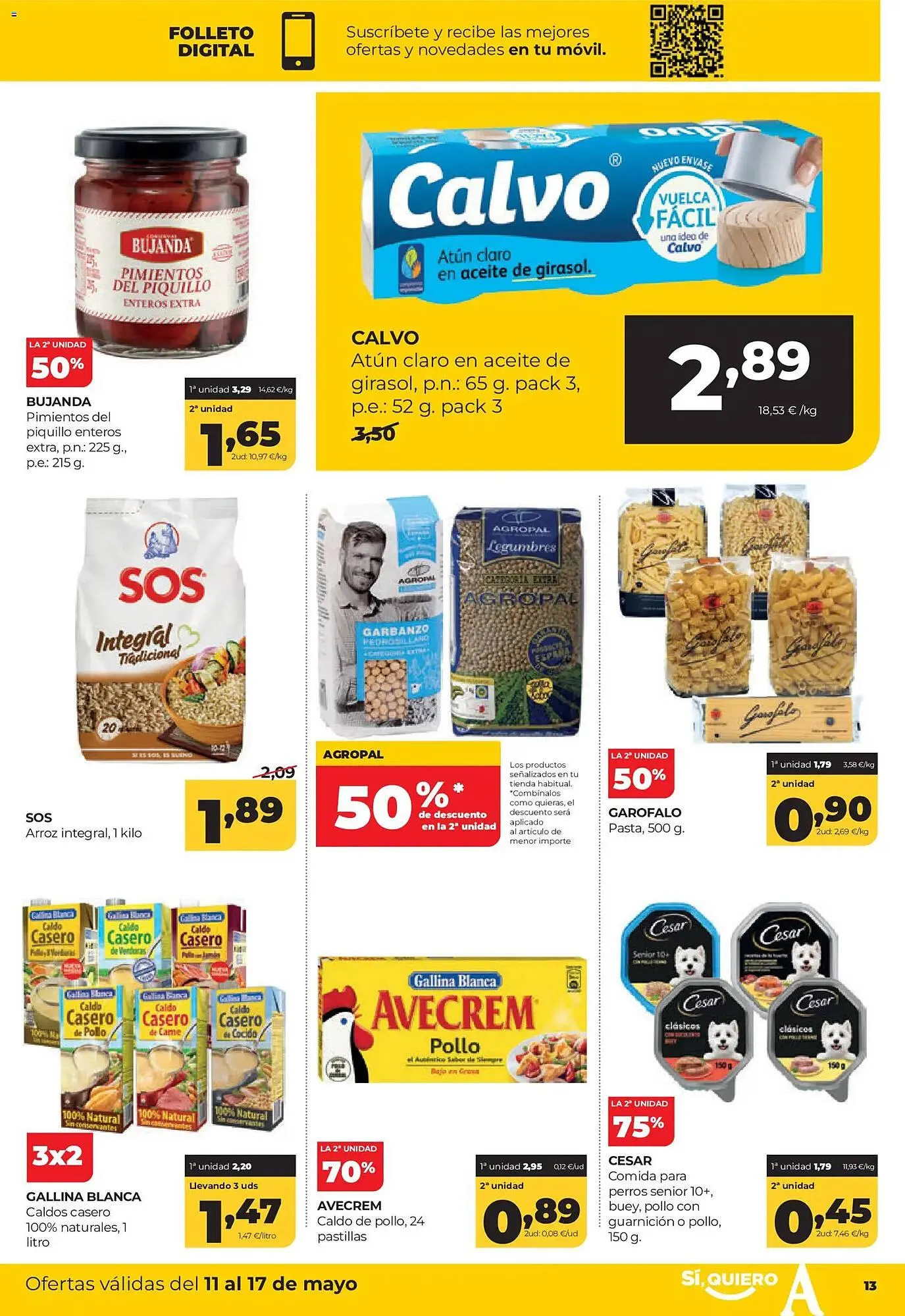 Catálogo de Folleto Alimerka 11 de mayo al 17 de mayo 2026 - Página 13