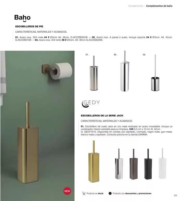 Catálogo de Catálogo de baños 24/25 2 de enero al 31 de agosto 2025 - Página 79