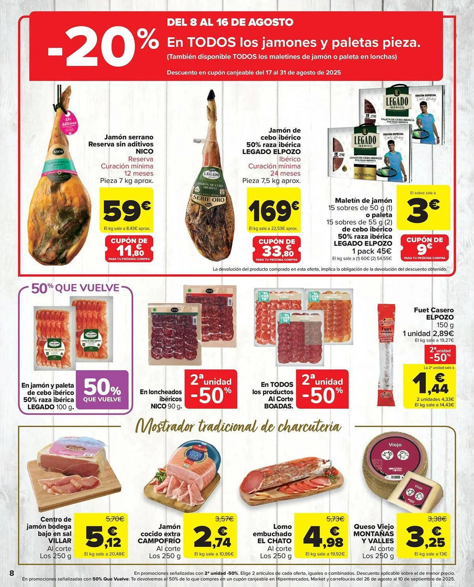 Catálogo de Folleto Carrefour Market 8 de agosto al 26 de agosto 2025 - Página 8