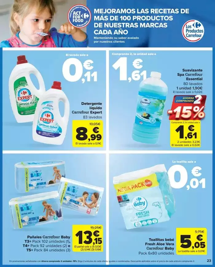 Catálogo de 2ªunidad -50% En más de 700productos 25 de marzo al 9 de abril 2025 - Página 23