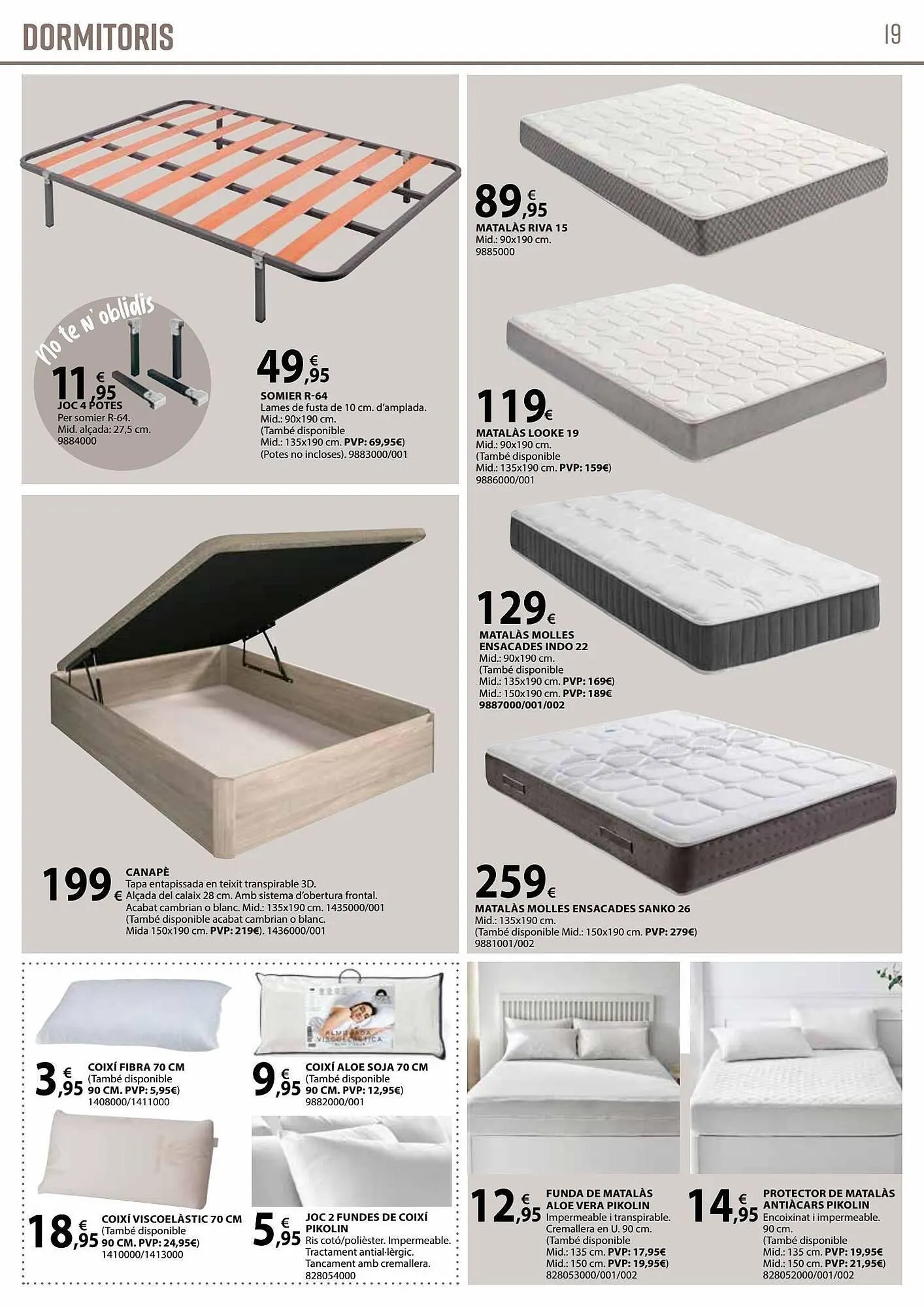 Catálogo de Fes Més Folleto 24 de agosto al 16 de octubre 2023 - Página 19