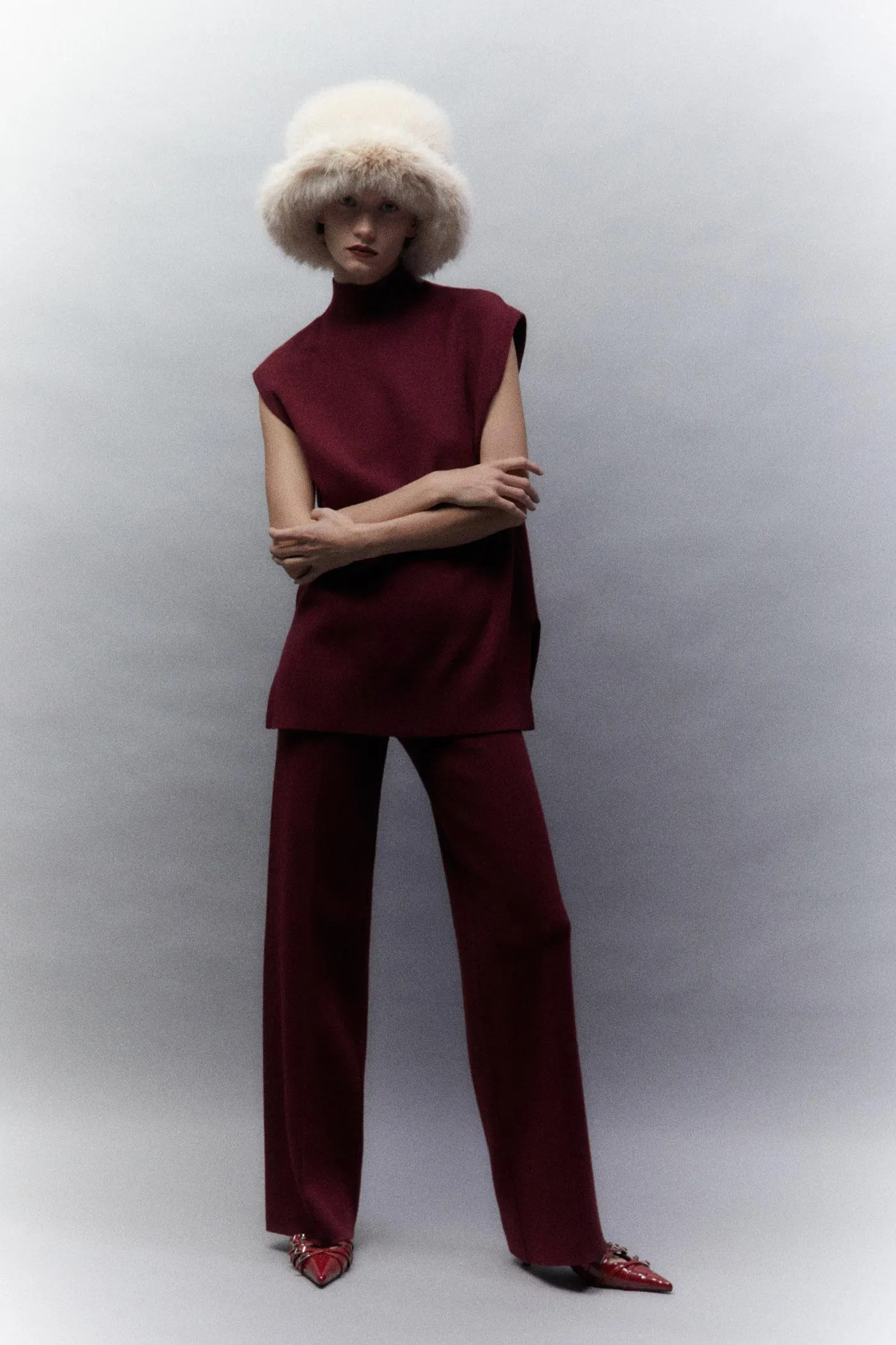 Pantalón largo ancho