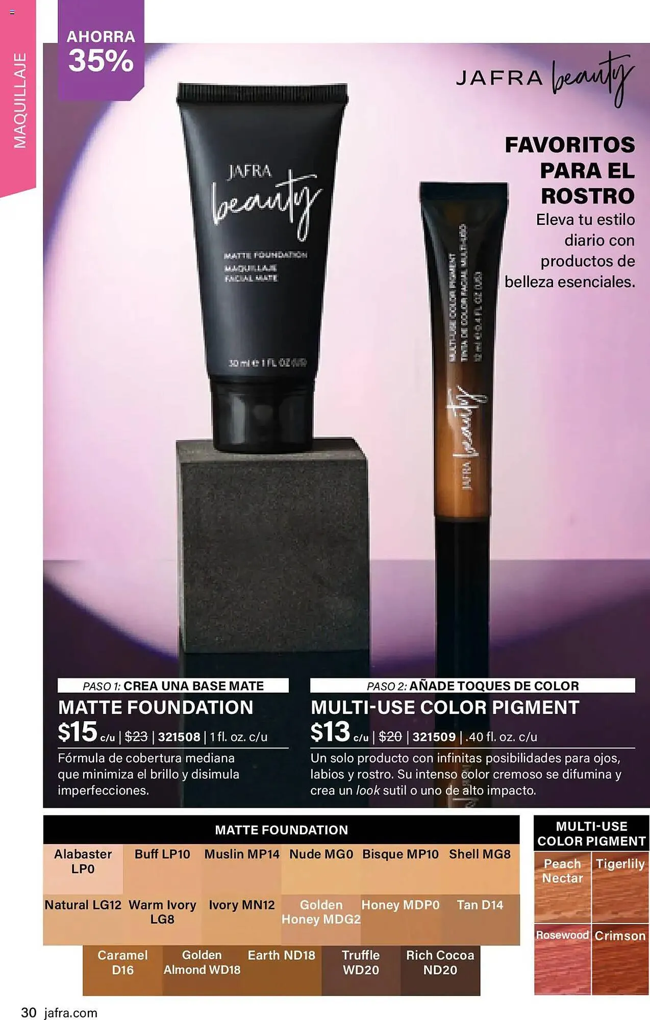 Catálogo de Folleto JAFRA 1 de enero al 31 de enero 2025 - Página 30