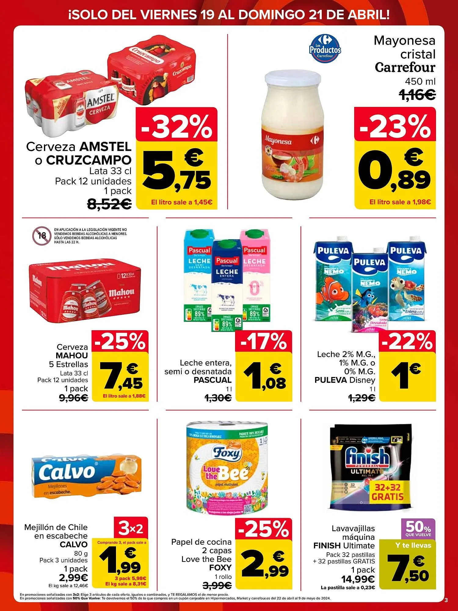 Catálogo de Folleto Carrefour 19 de abril al 21 de abril 2024 - Página 3
