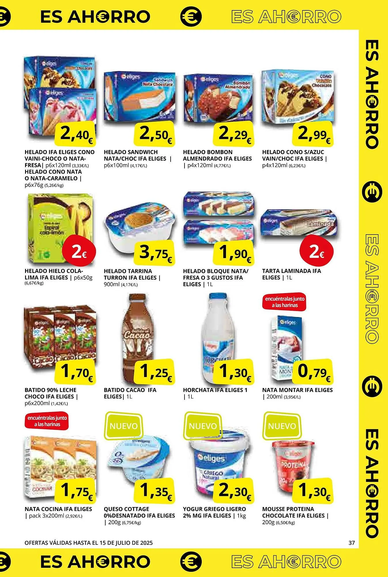 Catálogo de Folleto Supermercados MAS 27 de junio al 31 de julio 2025 - Página 37