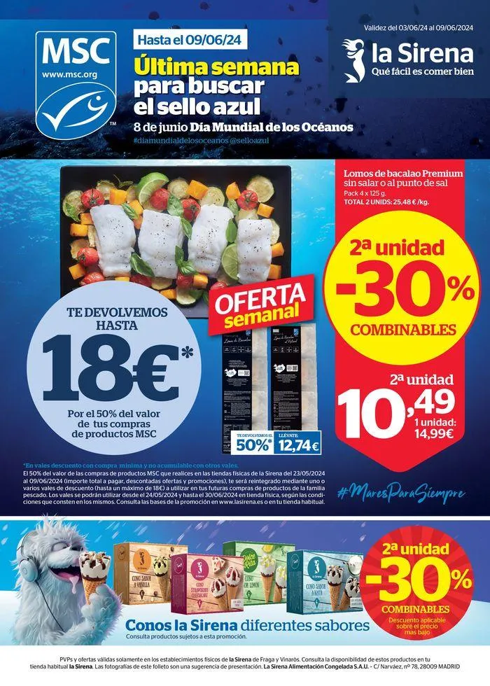 Catálogo de Última semana para buscar el sello azul 3 de junio al 9 de junio 2024 - Página 1