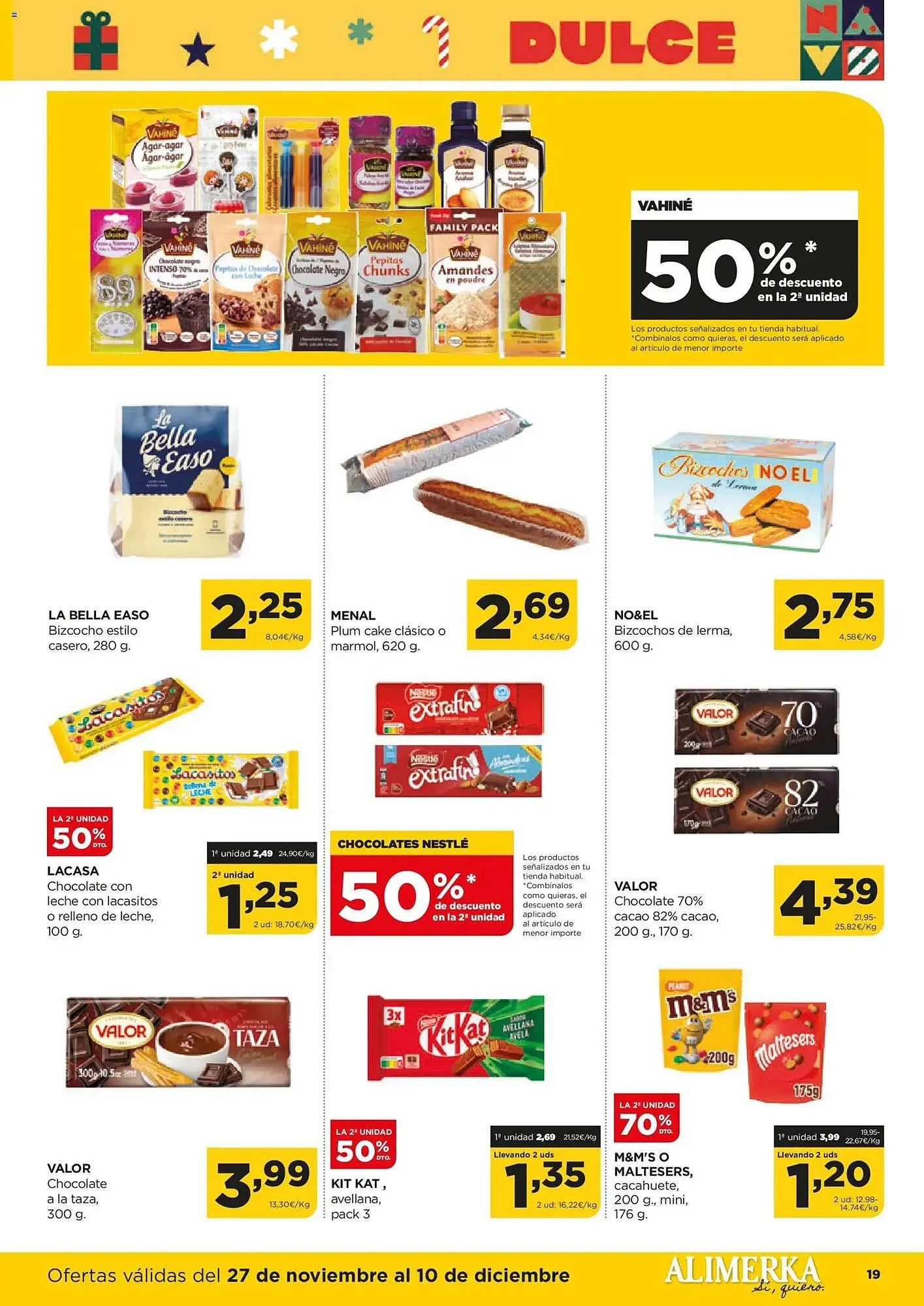 Catálogo de Folleto Alimerka 27 de noviembre al 10 de diciembre 2025 - Página 19