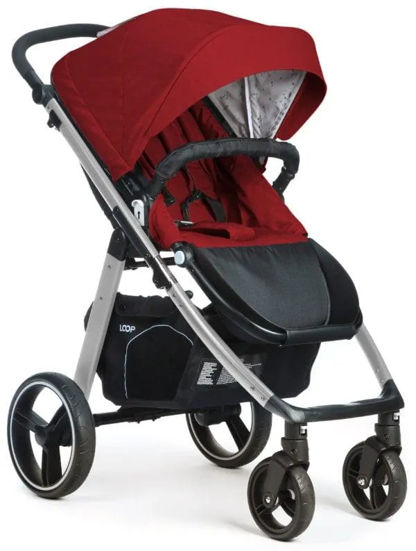 Silla de paseo reversible Loop, gran tamaño, aluminio