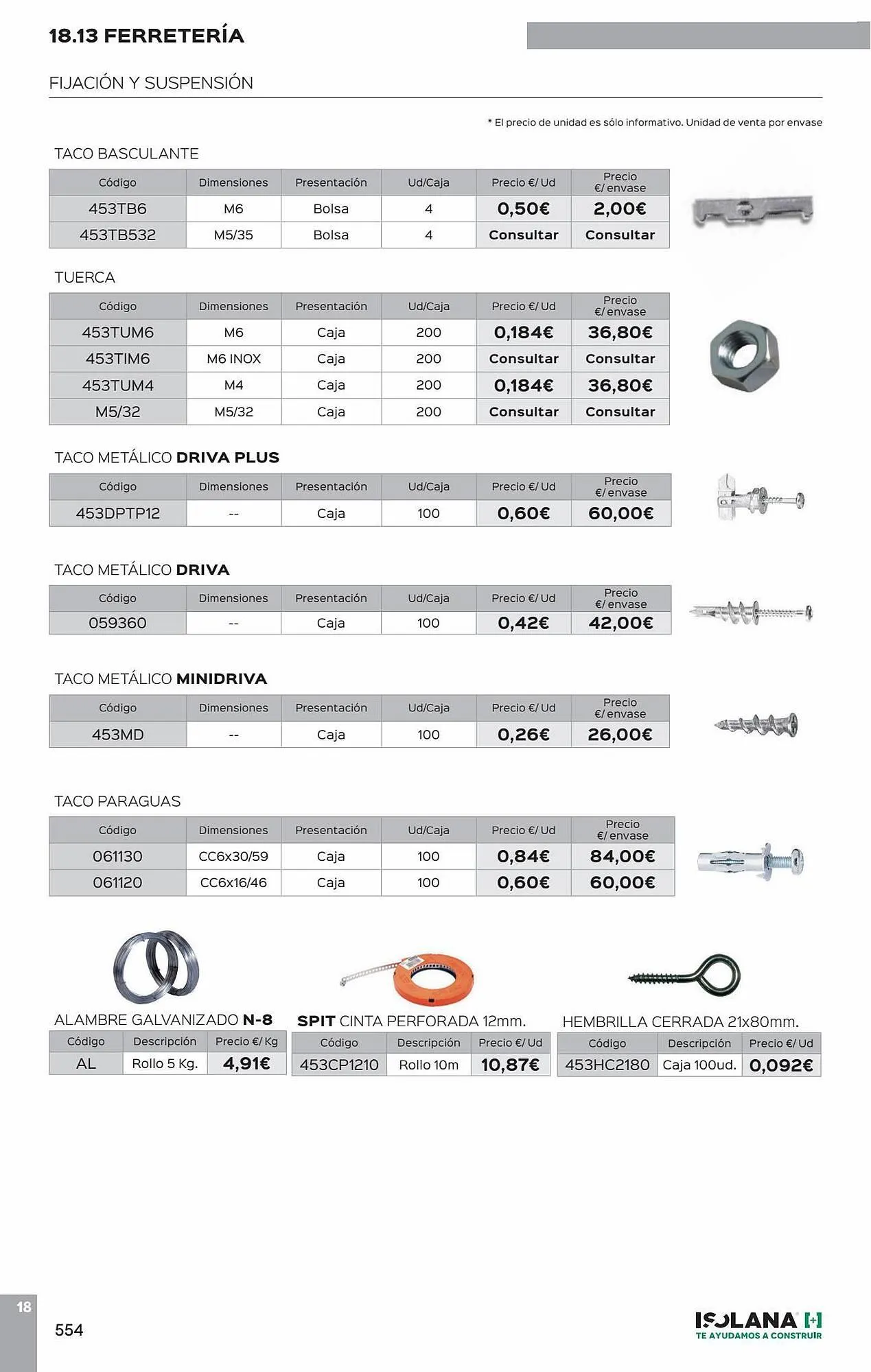 Catálogo de Folleto Isolana 30 de mayo al 31 de diciembre 2023 - Página 39