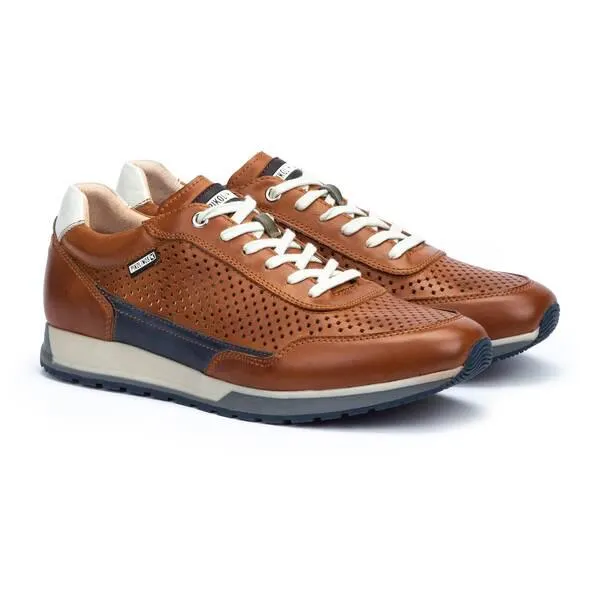 CAMBIL deportivos con cordones y detalles troquelados