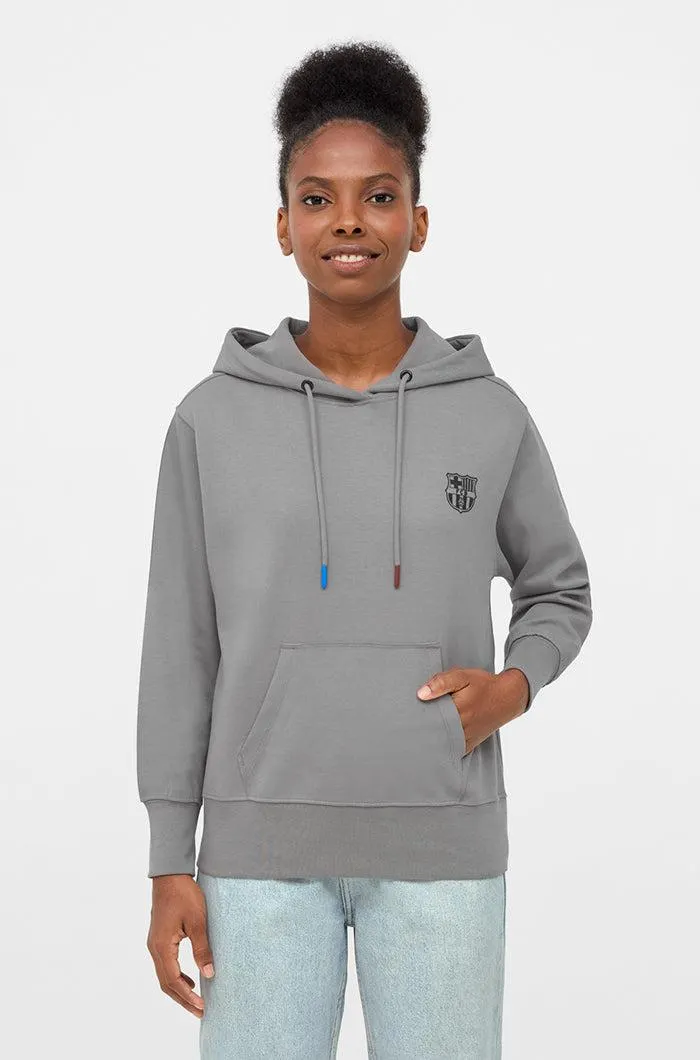 Sudadera capucha Barça - Mujer
