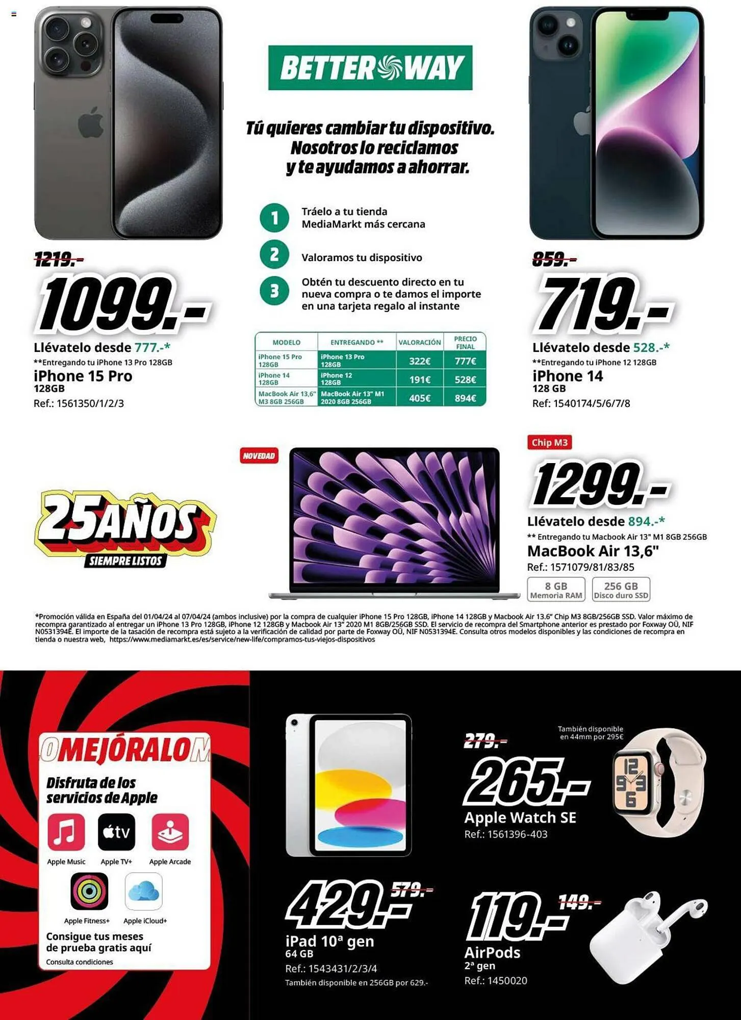Catálogo de Folleto MediaMarkt 1 de abril al 7 de abril 2024 - Página 2