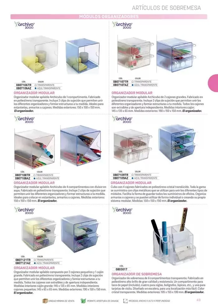 Catálogo de CATÁLOGO 2025 ESENCIAL OFICINA 21 de mayo al 31 de diciembre 2025 - Página 45