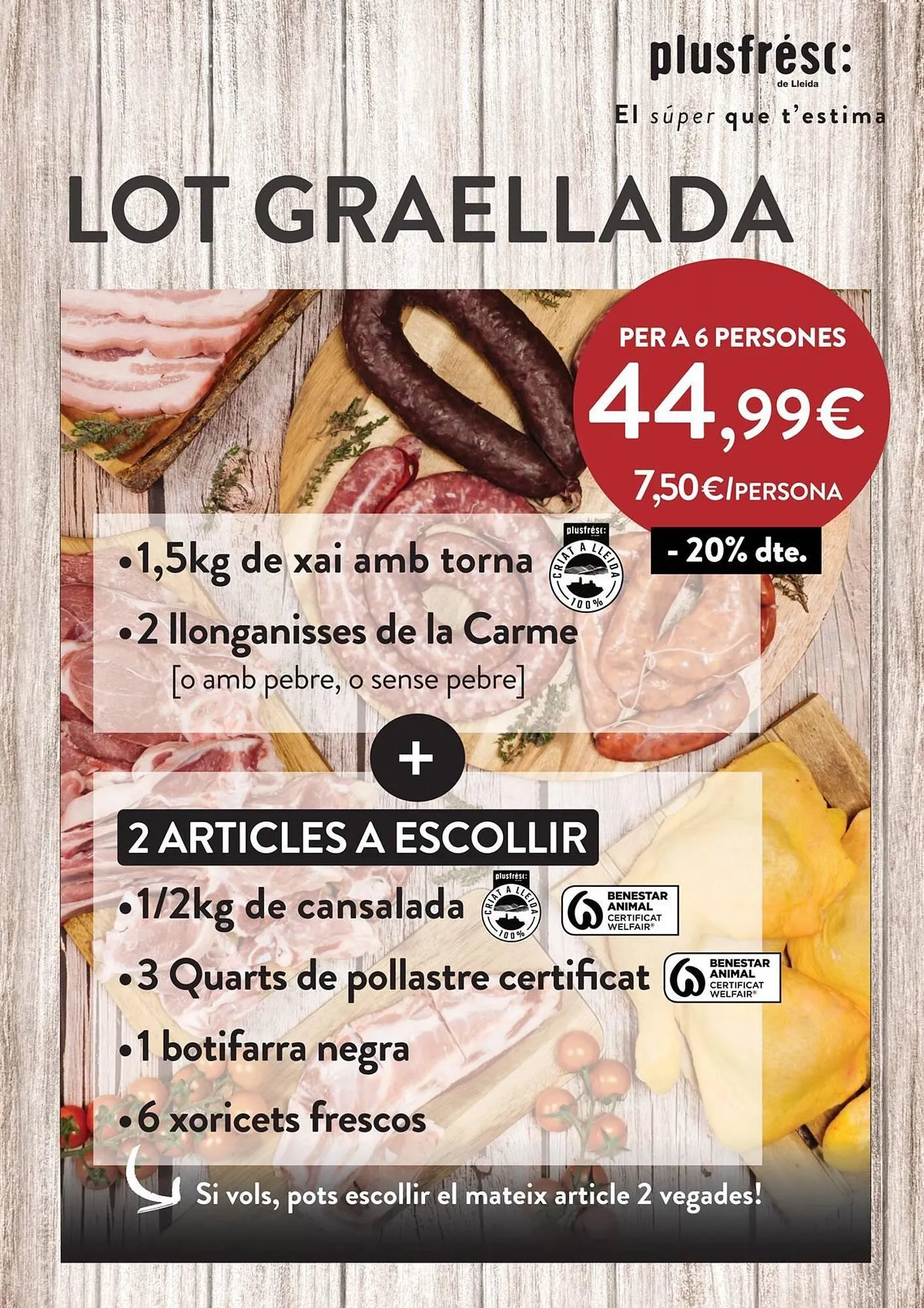 Catálogo de Folleto Plusfresc 24 de febrero al 16 de marzo 2026 - Página 1