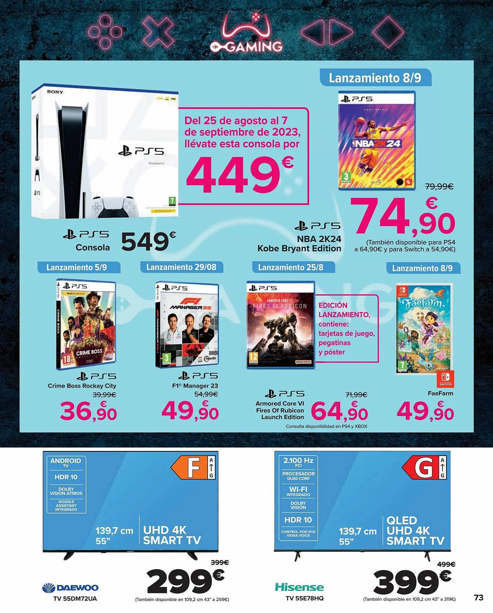 Catálogo de Folleto Carrefour 24 de agosto al 11 de septiembre 2023 - Página 73