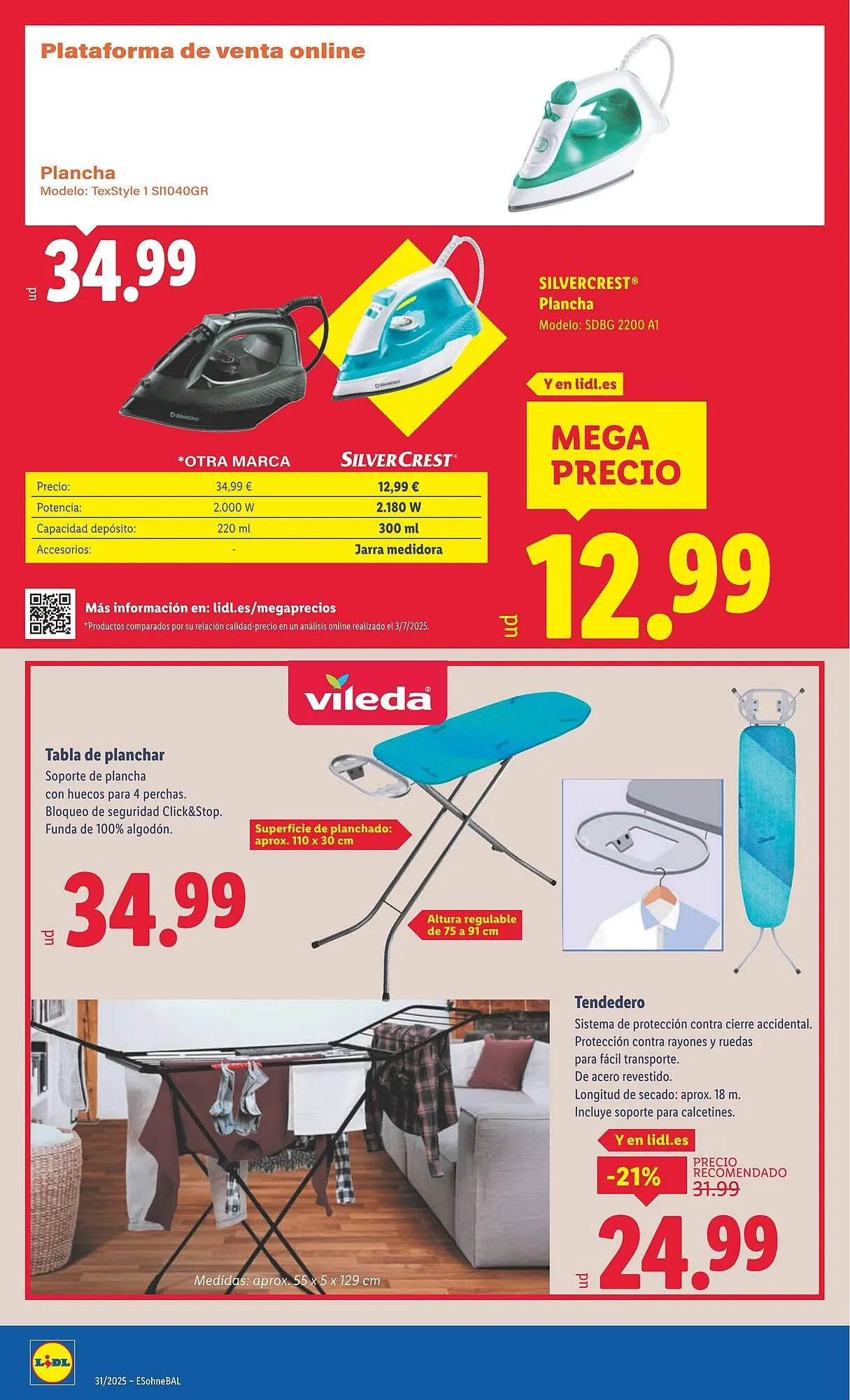 Catálogo de Folleto Lidl 28 de julio al 3 de agosto 2025 - Página 14