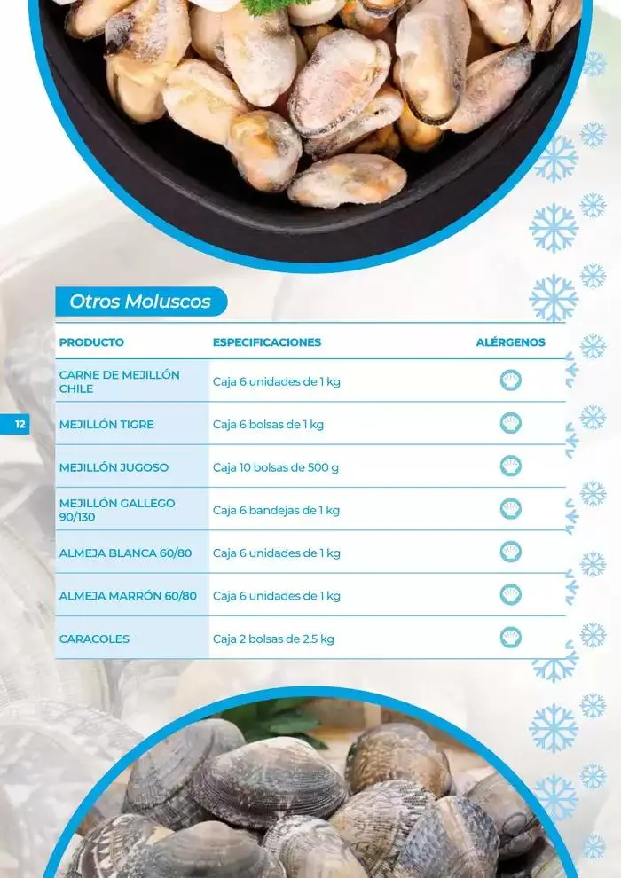 Catálogo de Catálogo de productos congelados 7 de octubre al 31 de diciembre 2024 - Página 12