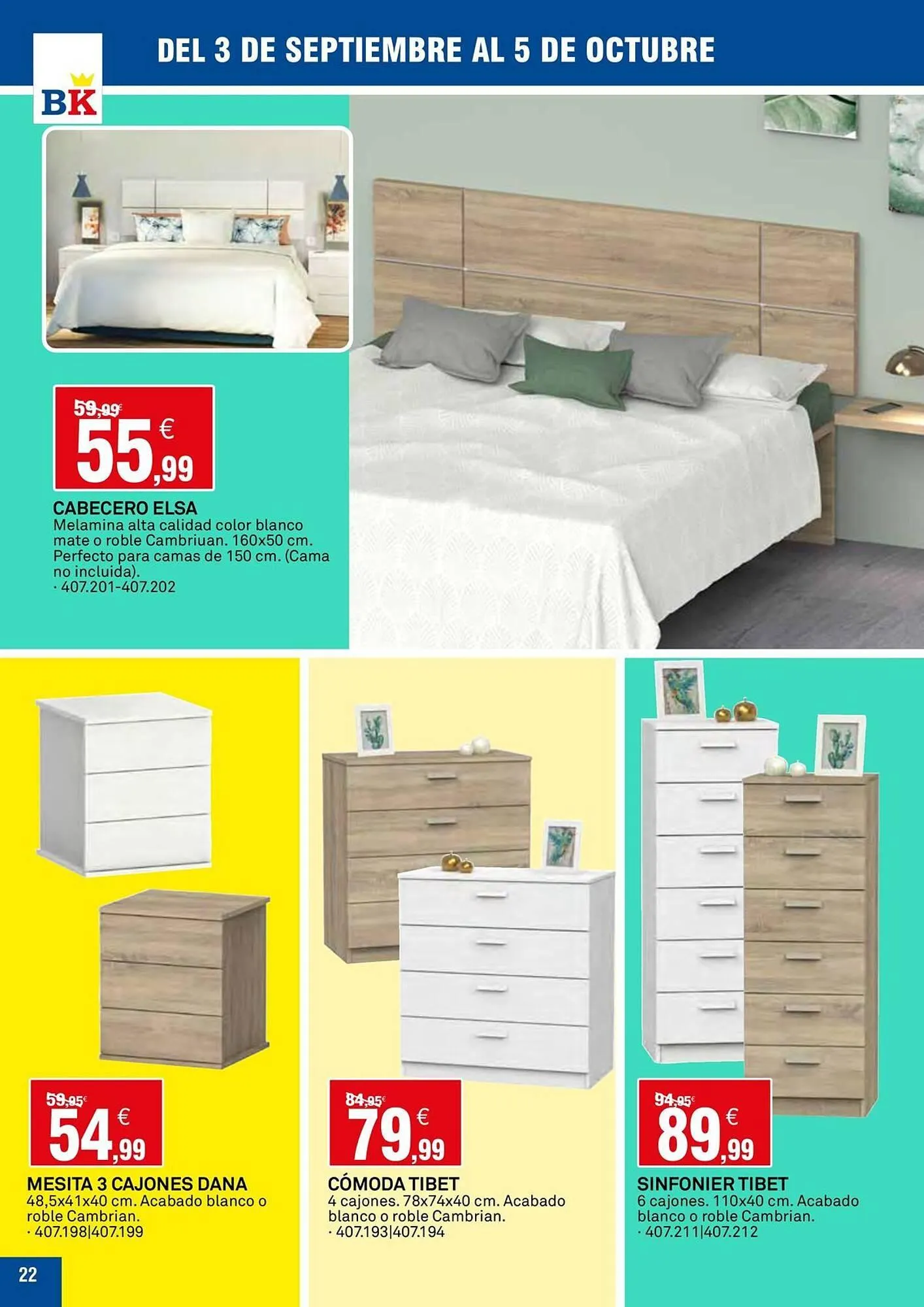 Catálogo de Catálogo Bricoking 3 de septiembre al 15 de octubre 2025 - Página 22