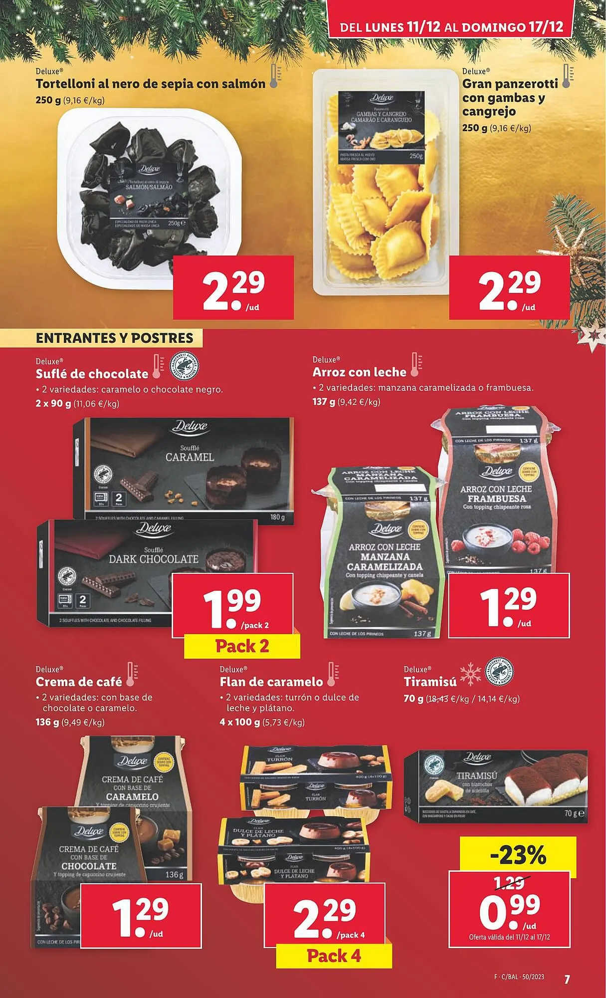Catálogo de Folleto Lidl 11 de diciembre al 17 de diciembre 2023 - Página 7