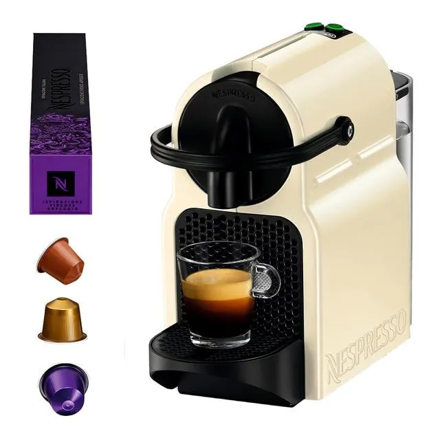 Cafetera de cápsulas automática Nespresso De'Longhi Inissia EN80CW para cápsulas Nespresso Original