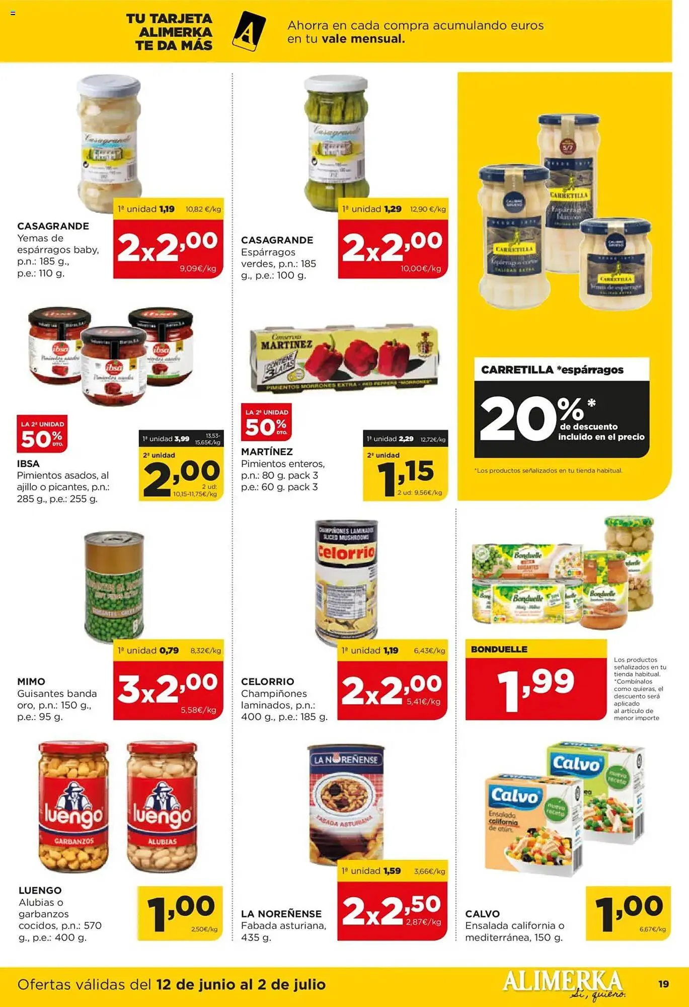 Catálogo de Folleto Alimerka 12 de junio al 2 de julio 2025 - Página 20