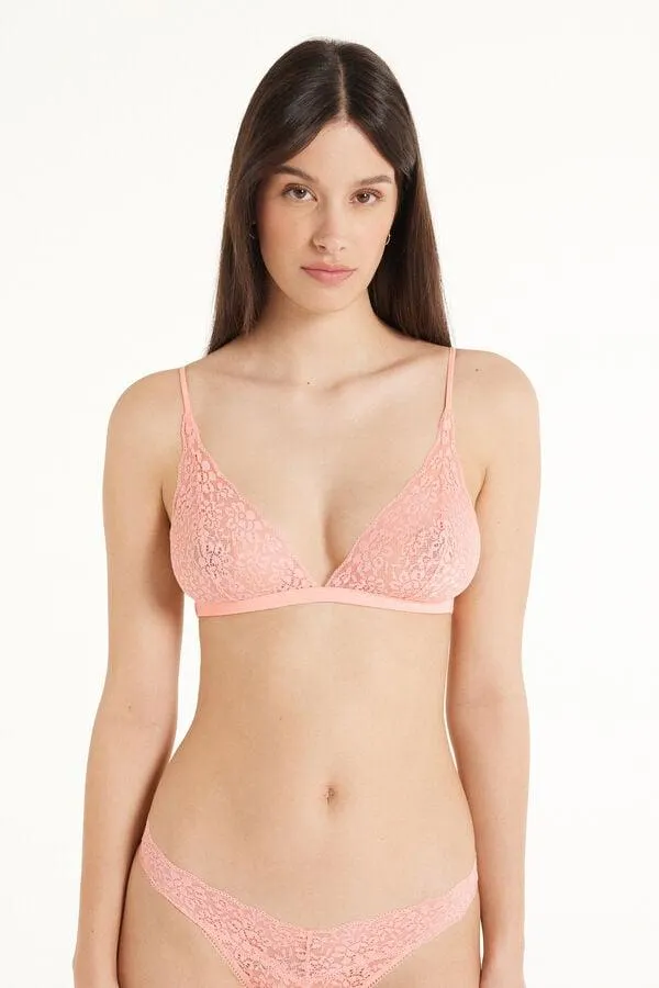 Sujetador Triángulo Lisbon Sin Relleno de Encaje Reciclado