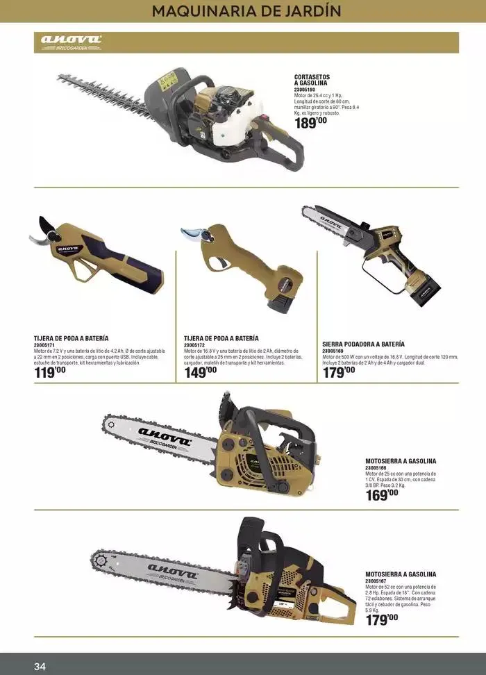 Catálogo de Especial Jardín 24 de mayo al 15 de agosto 2025 - Página 34