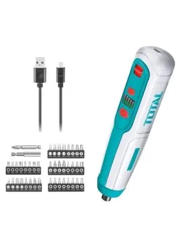 Taladro atornillador a batería TSDLI0403 4V TOTAL