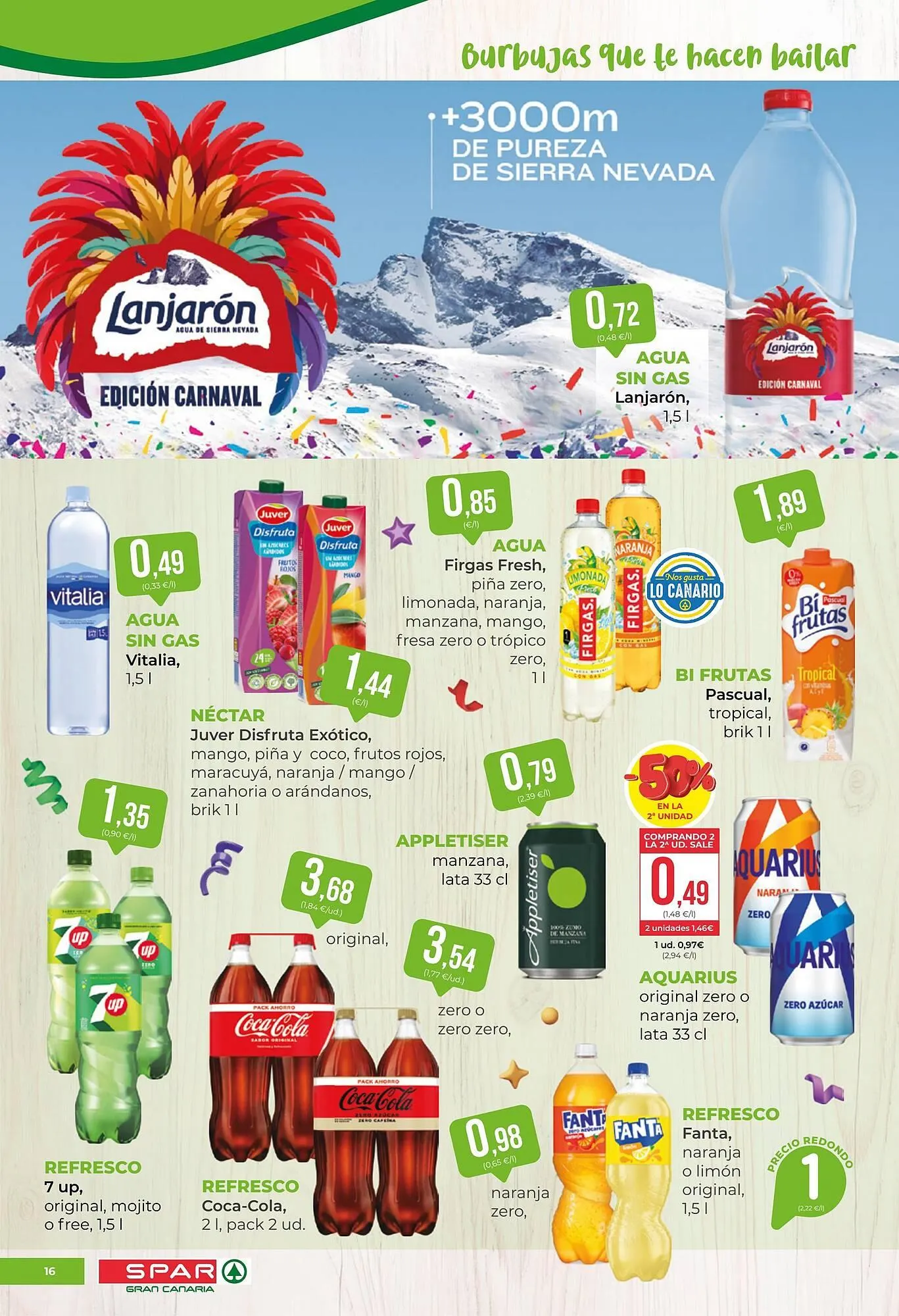 Catálogo de Folleto SPAR Gran Canaria 6 de febrero al 19 de febrero 2026 - Página 16