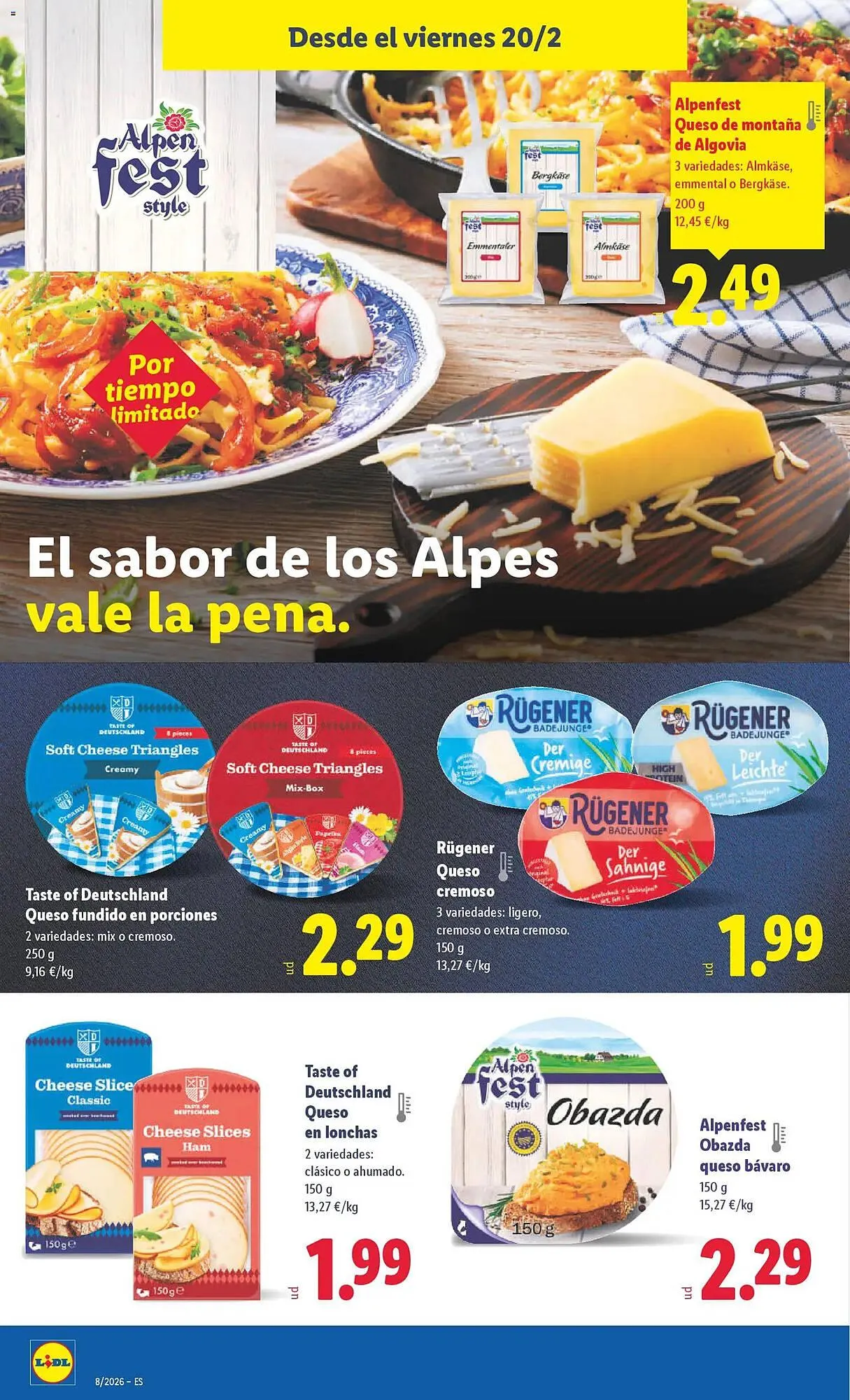 Catálogo de Catálogo Lidl 16 de febrero al 22 de febrero 2026 - Página 28