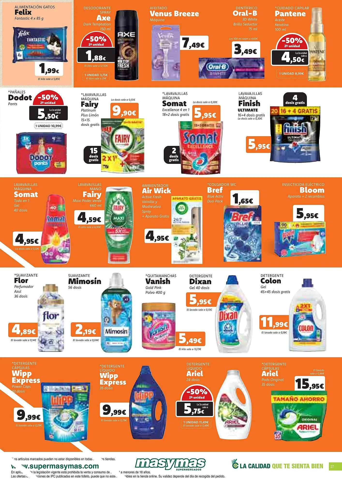 Catálogo de Folleto Masymas 29 de mayo al 25 de junio 2025 - Página 27