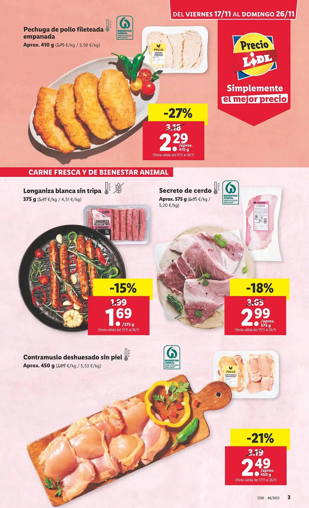 Catálogo de Folleto Lidl 17 de noviembre al 26 de noviembre 2023 - Página 3