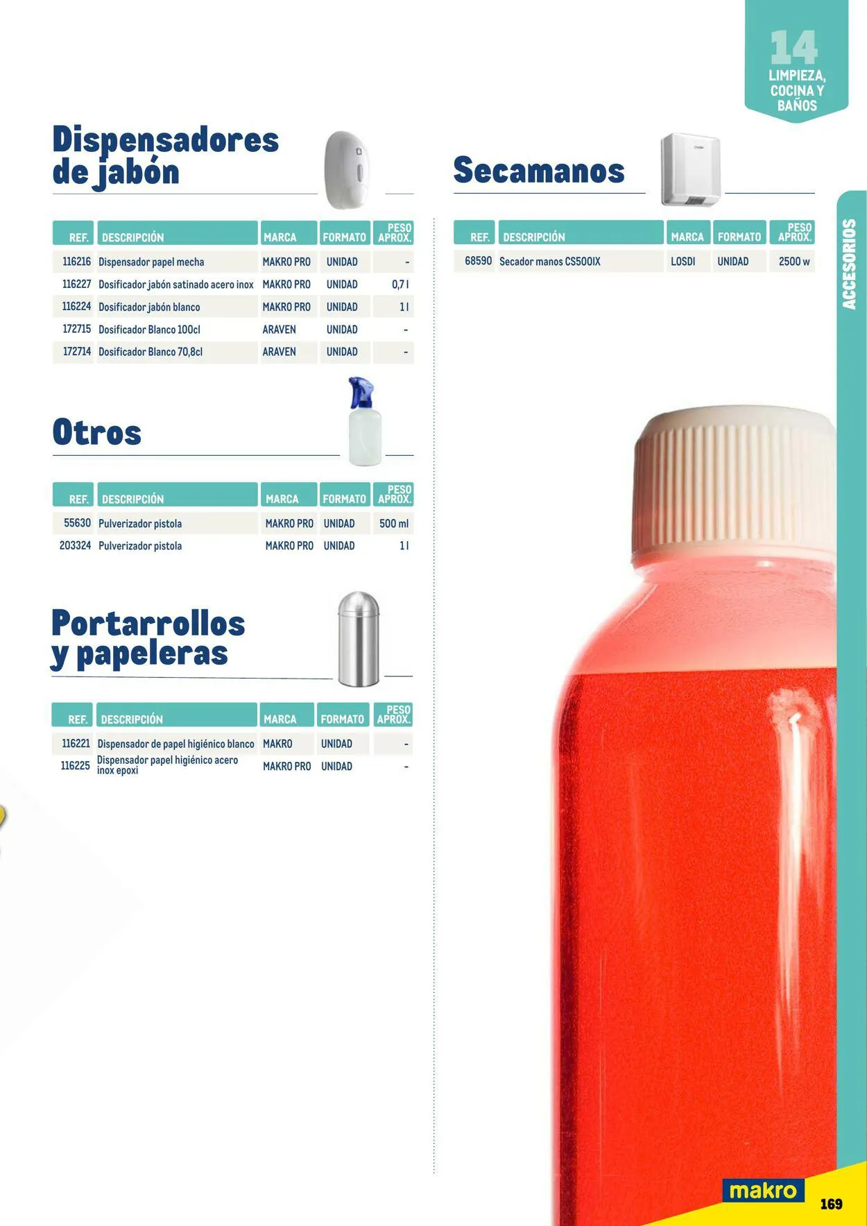 Catálogo de Makro Oferta actual 7 de julio al 31 de diciembre 2023 - Página 169