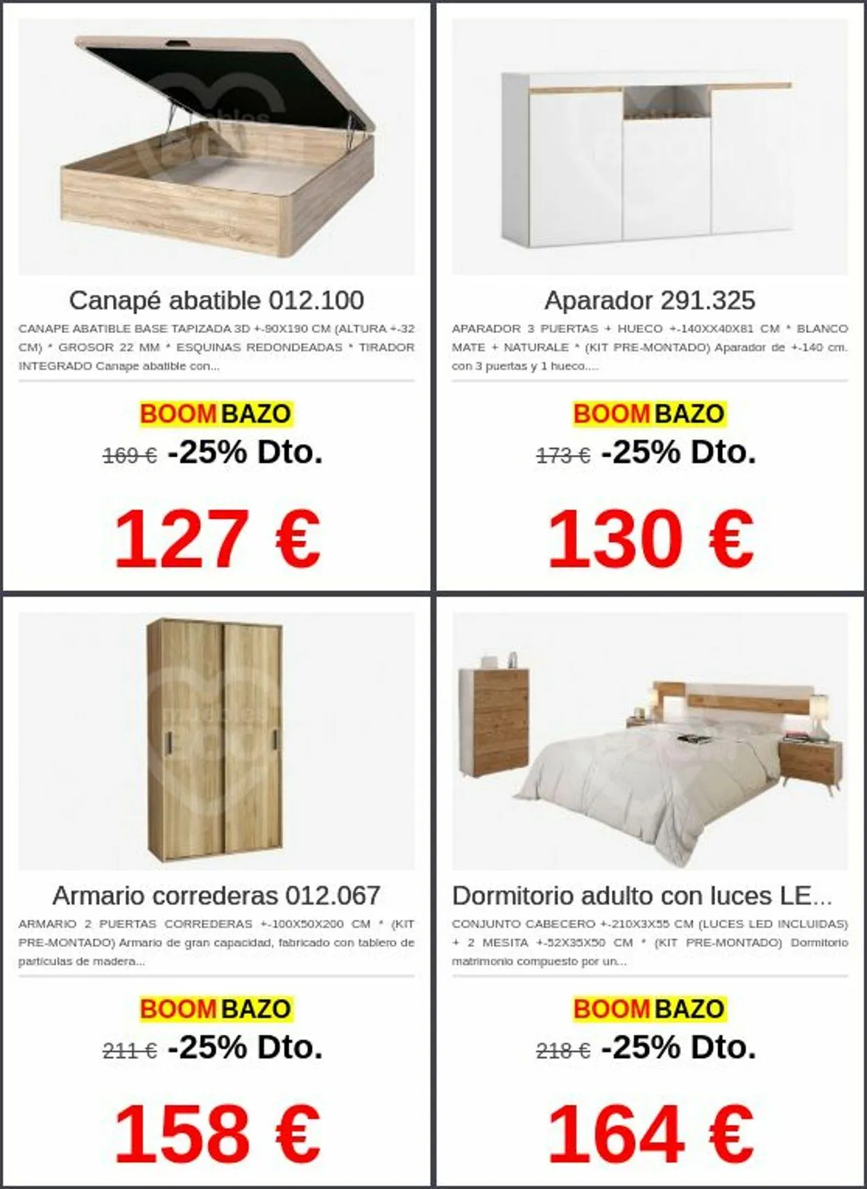 Catálogo de Muebles BOOM Oferta actual 30 de junio al 9 de julio 2025 - Página 4