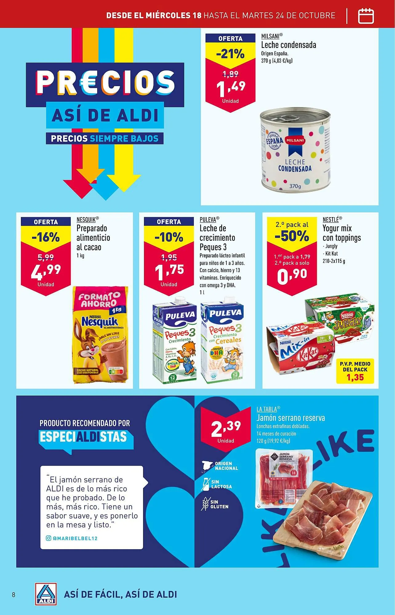 Catálogo de Folleto ALDI 18 de octubre al 24 de octubre 2023 - Página 8