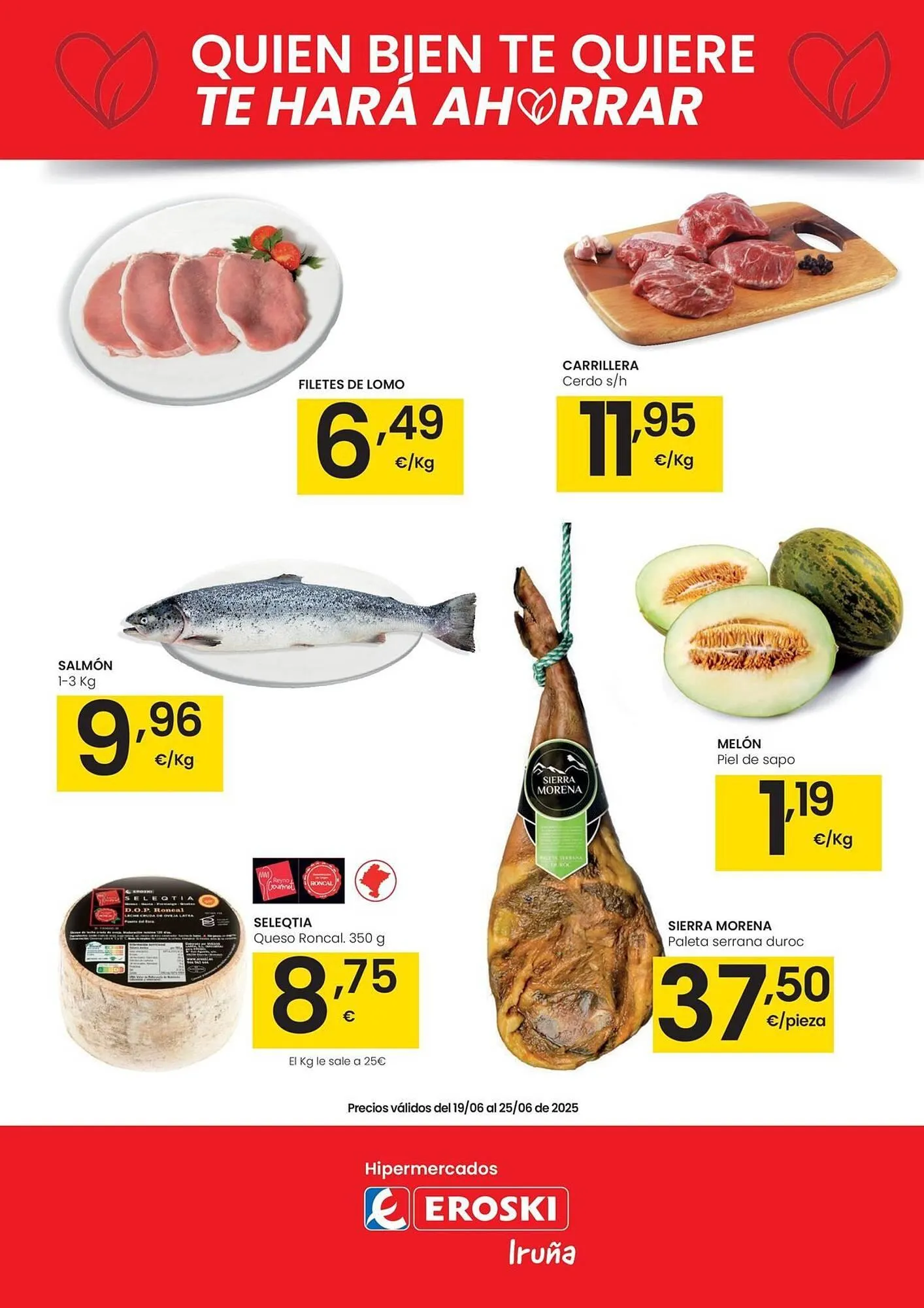 Catálogo de Folleto Eroski 19 de junio al 25 de junio 2025 - Página 1