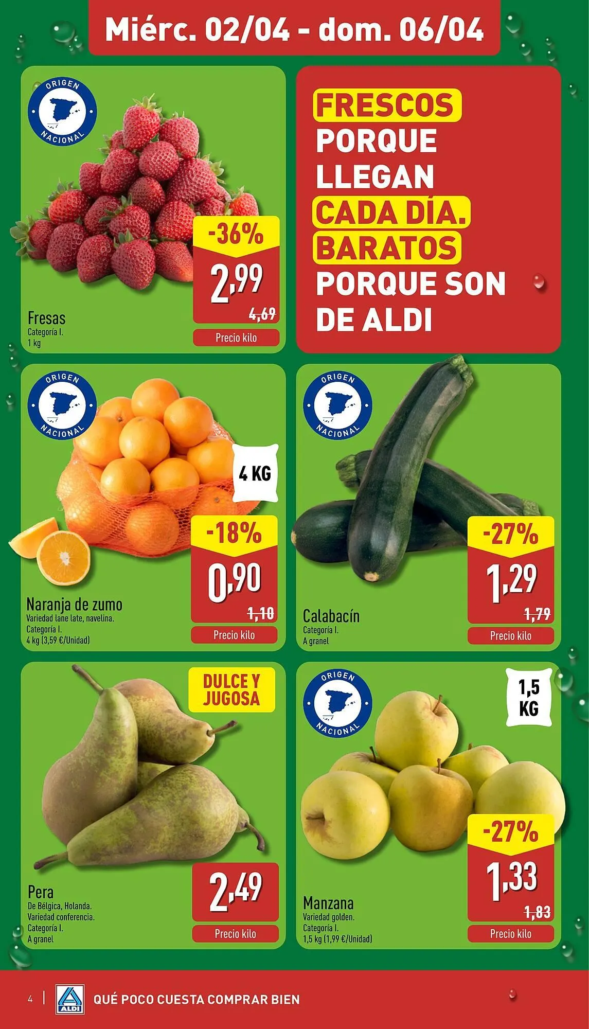 Catálogo de Folleto ALDI 2 de abril al 6 de abril 2025 - Página 4
