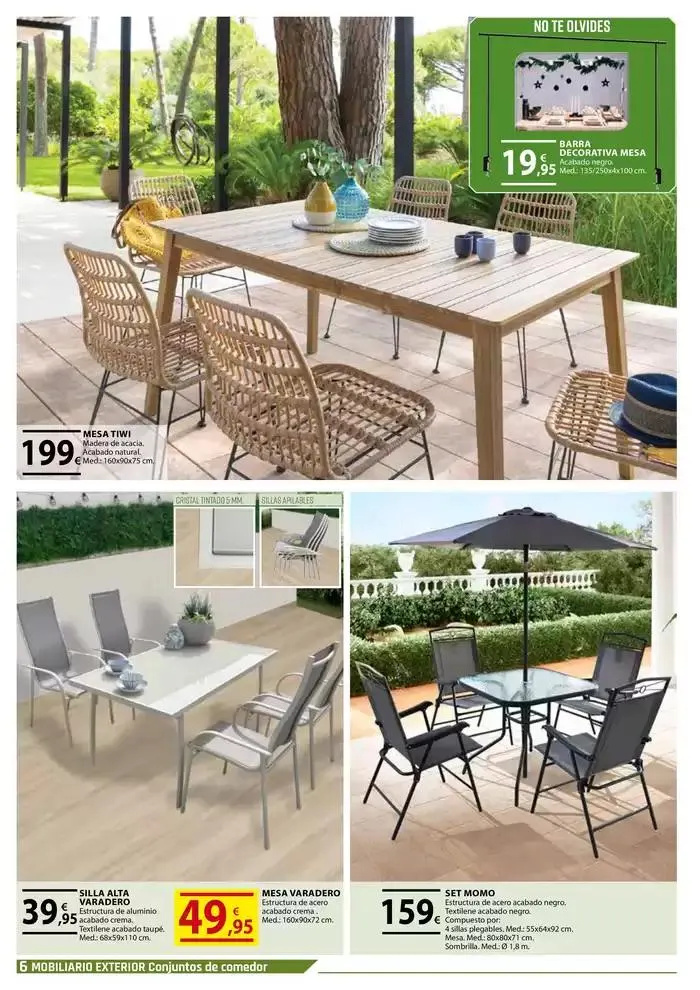 Catálogo de JARDINES Y TERRAZAS 2025 8 de mayo al 15 de julio 2025 - Página 6