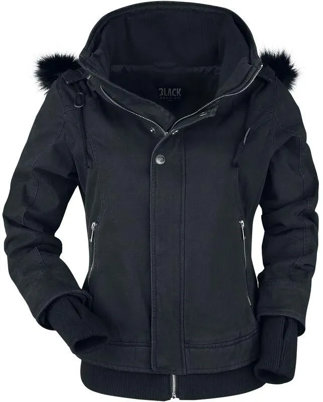Chaqueta de Invierno Negro de Black Premium by EMP
