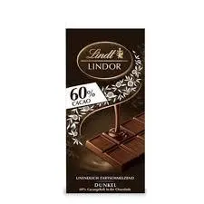 LINDOR CHOCO NEGRO 60% 100G