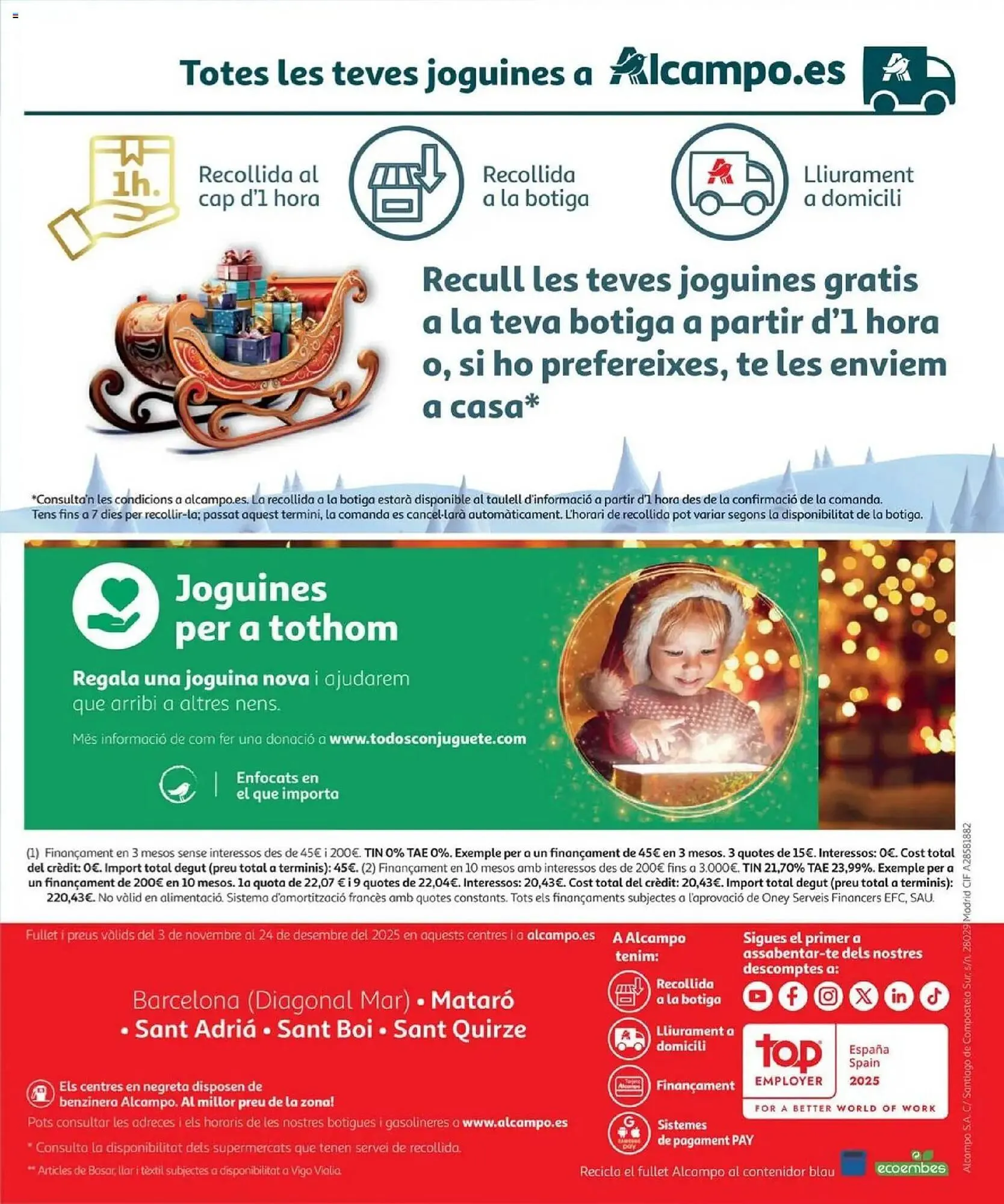 Catálogo de Folleto Alcampo 3 de noviembre al 24 de diciembre 2025 - Página 124