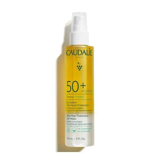 Caudalie Vinosun Protect Agua Solar de Muy Alta Protección SPF50+ 150ml