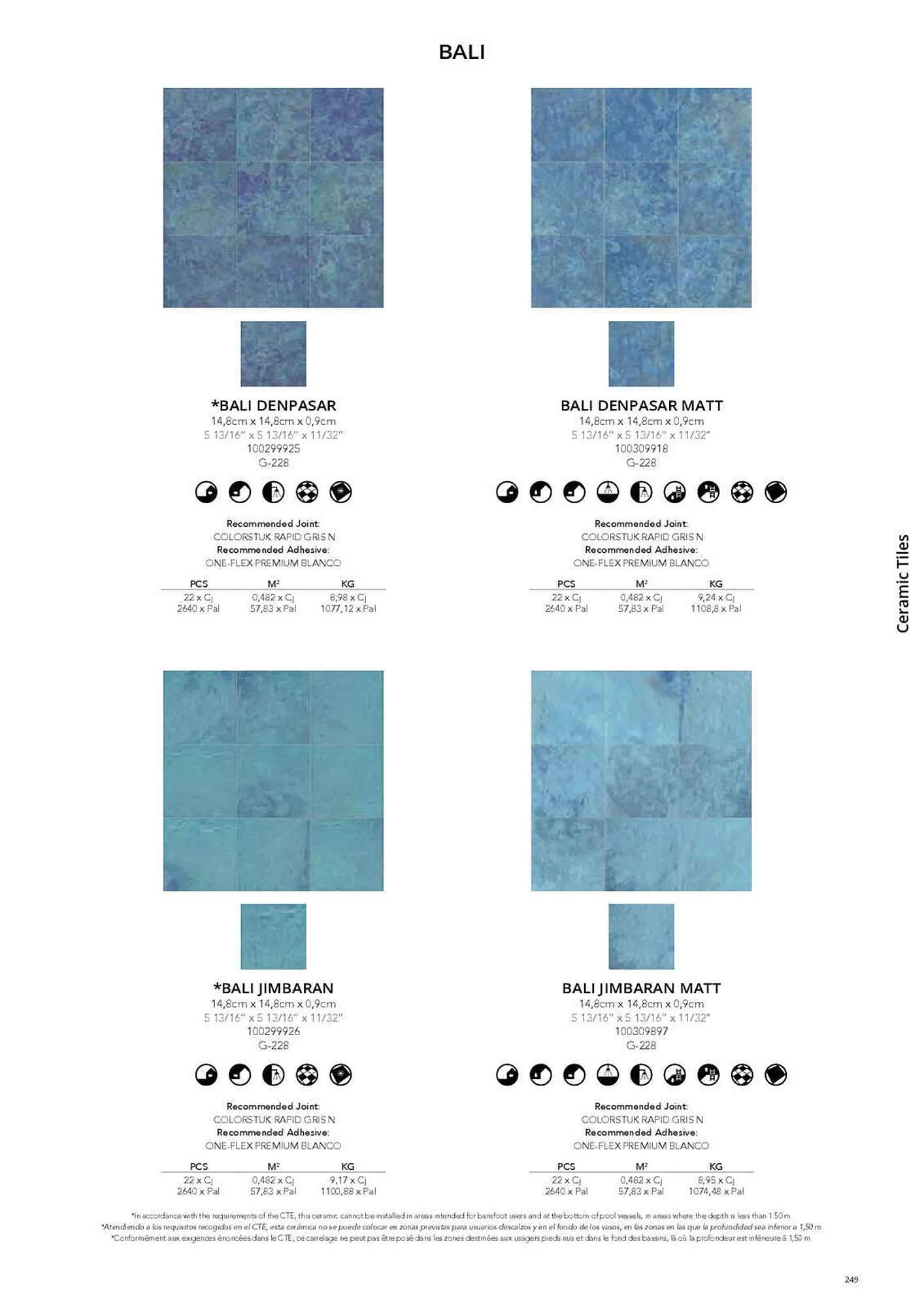 Catálogo de Folleto Porcelanosa 31 de marzo al 8 de febrero 2024 - Página 256