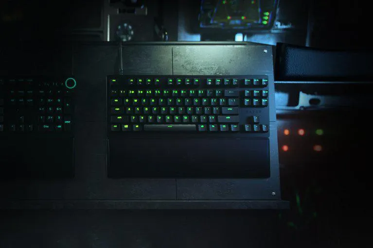 Razer Huntsman V2 Tenkeyless - Linear Optical Switch - US - Negro