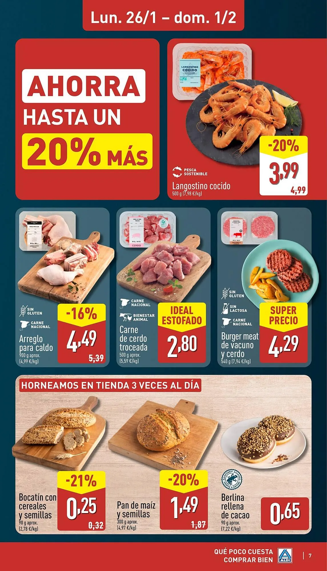 Catálogo de Folleto ALDI 26 de enero al 1 de febrero 2026 - Página 7