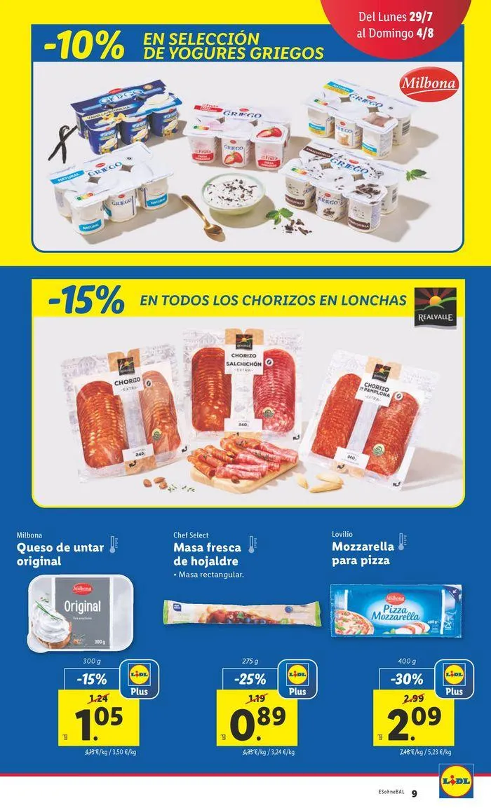 Catálogo de ¡Semana del superahorro Lidl Plus! 29 de julio al 4 de agosto 2024 - Página 9