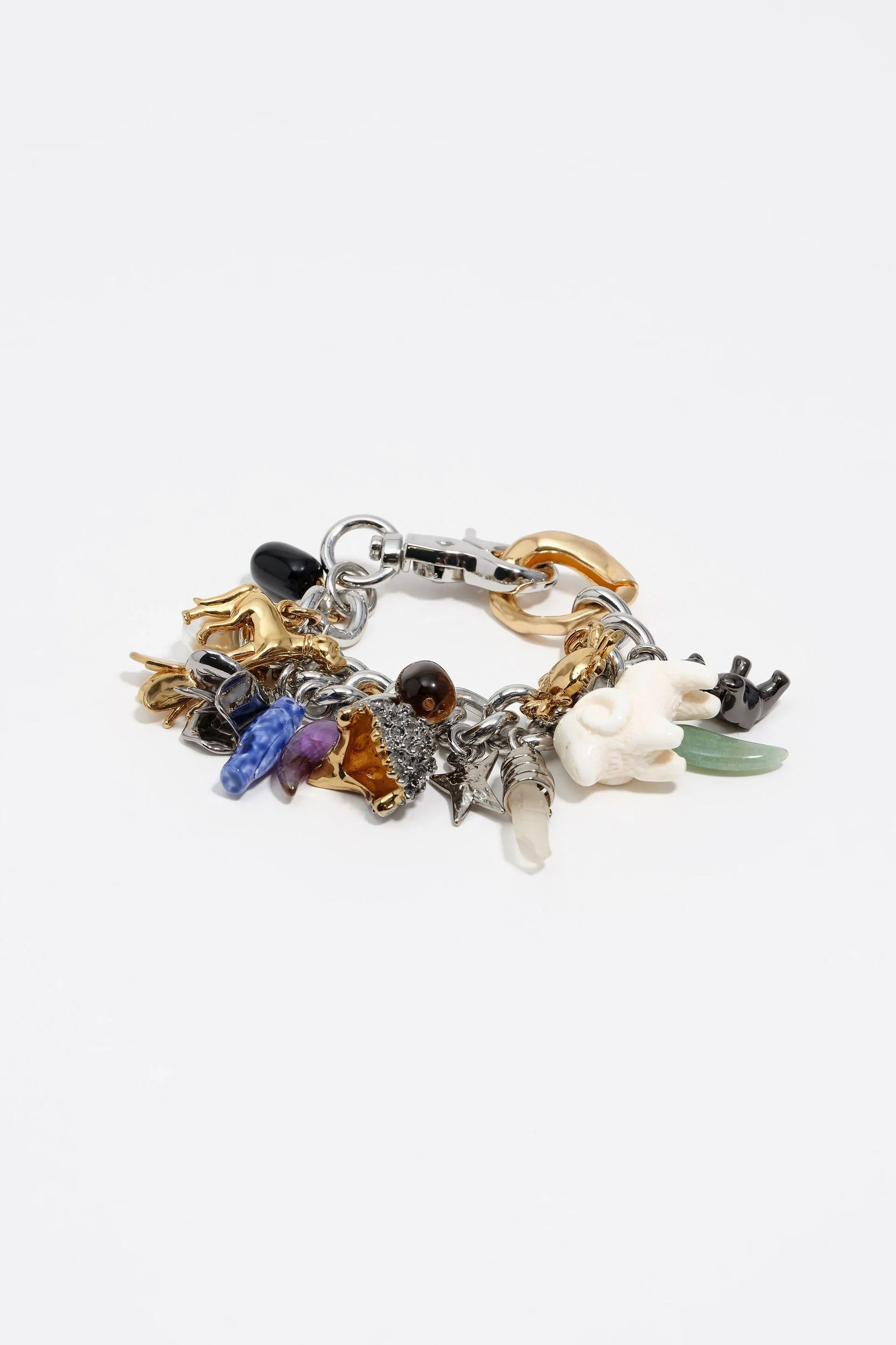 Pulsera cadena multicharms